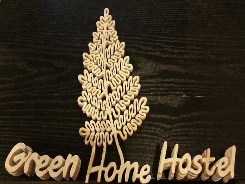 Green Home Hostel And Massage Bangkok Exteriör bild